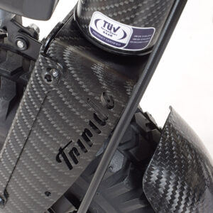Wassertransferdruck in Carbon-Optik