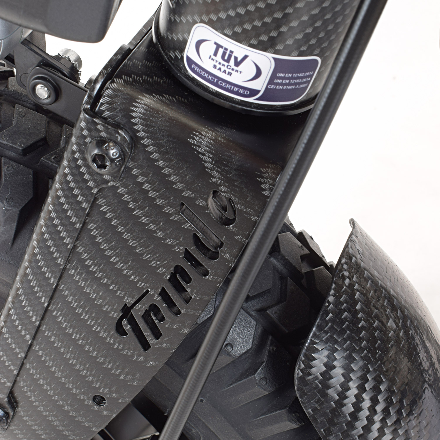 Wassertransferdruck in Carbon-Optik
